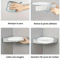 etagere de douche indications