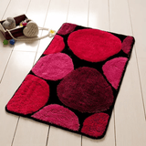 tapis rose et rouge